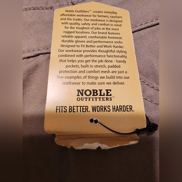 Noble Outfitters Ladies Work Shorts Stain Resistant, Size 12 - Picture 3 of 5